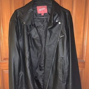Arizona Jean co faux leather jacket L